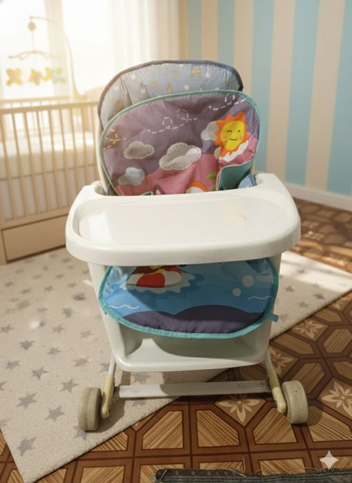 “Стульчик с колёсиками  , Очень качественый