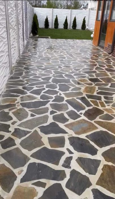 Piatra naturala munte si Grecia pentru alei si placari soclu