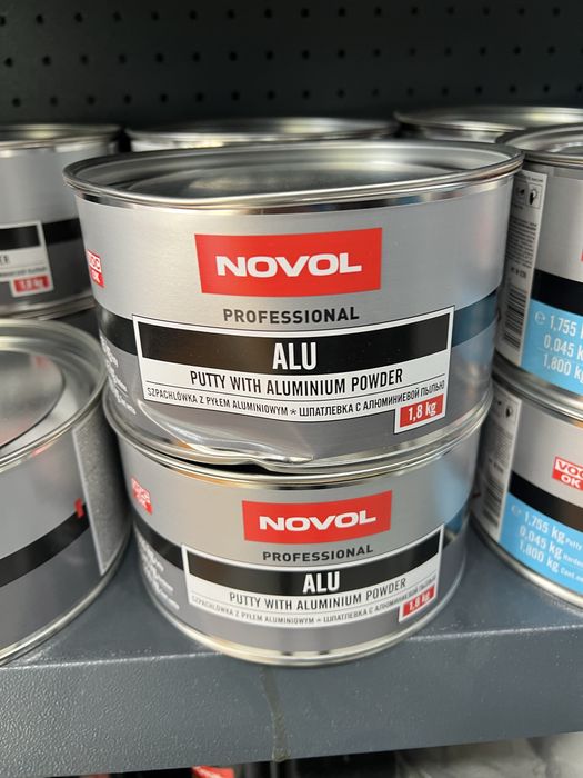 novol shpatlevka 900gr 1kg 1.8kg 2.6kg 4kg steklovalaknom