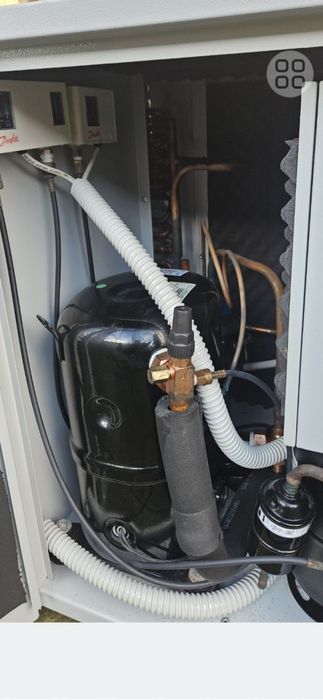 Instalatie frigorifica  de congelare 20 - 30 mc.