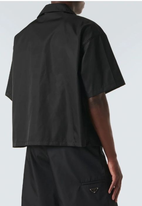 Мъжка черна  риза PRADA ,ррXS/S