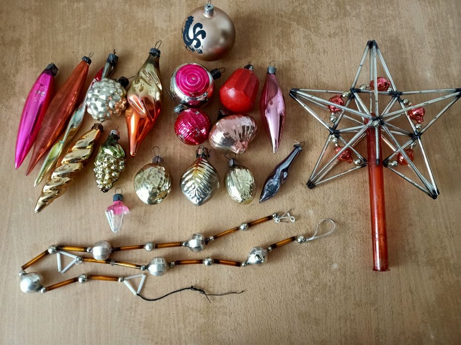 Ёлочные игрушки СССР