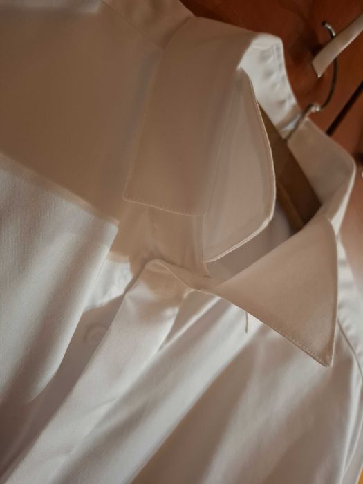 Camasa alba de ceremonie Slim Fit