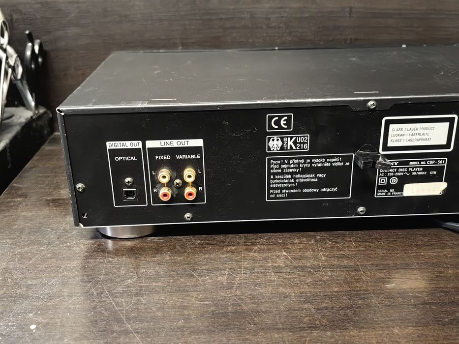 CD плеър Sony CDP 561