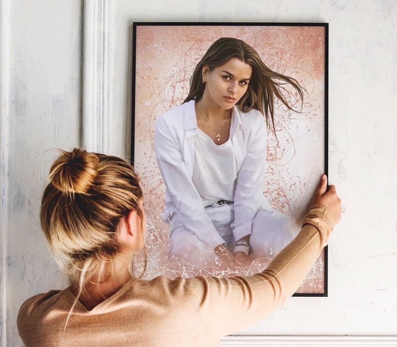 Портеты на холсте