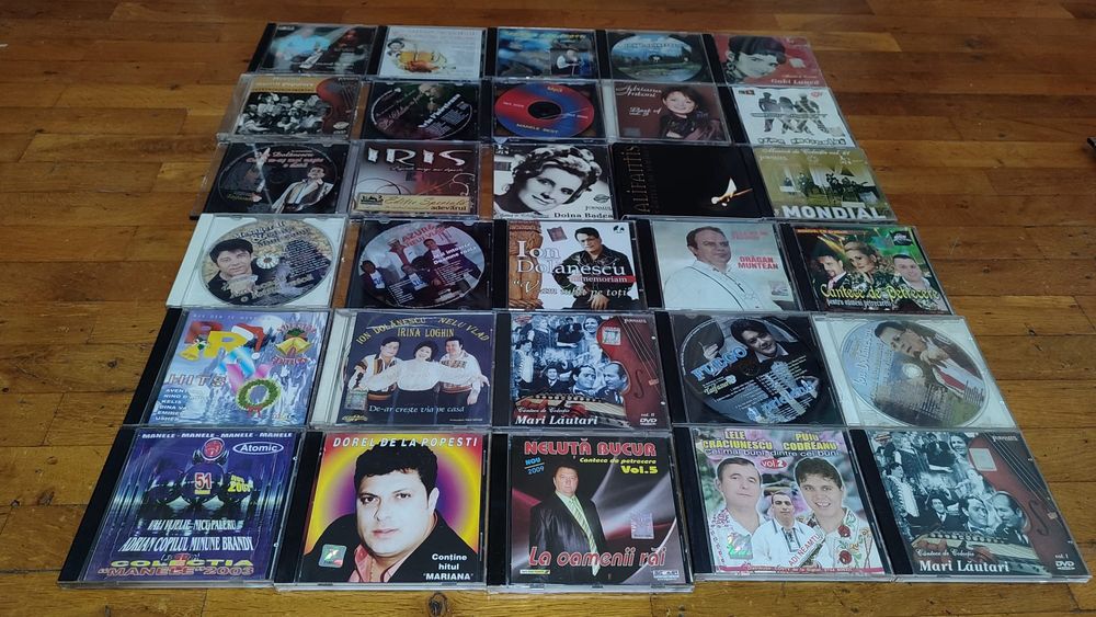 Cd MP3 manele muzică de petreceri și ușoară