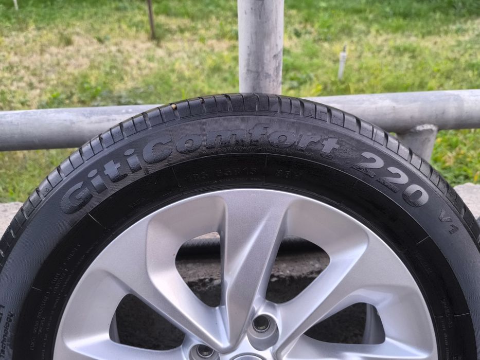 Диски с шинами на Chevrolet onix R15