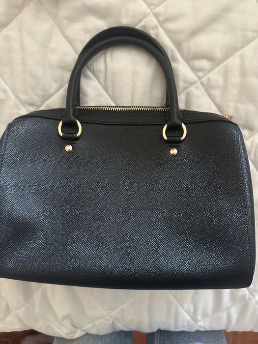 Coach mini black bag чанта