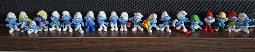 Strumfi, Colectia completa