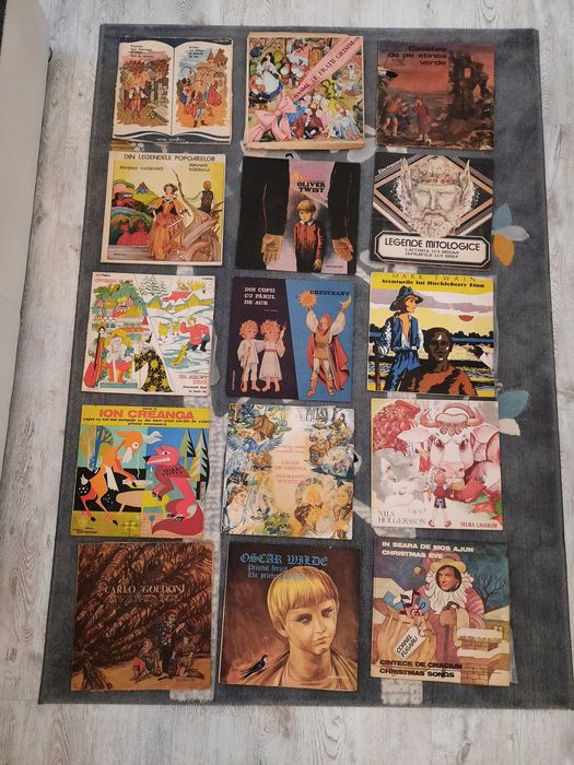 Vinyl-uri muzică si basme
