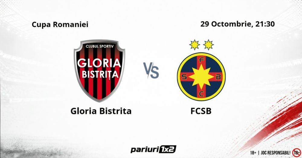 Bilete Gloria Bistrița fcsb