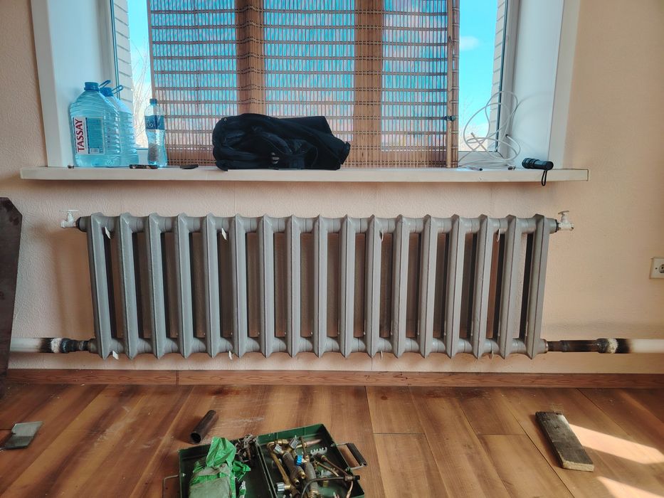 Замена, установка батарей, стояков отопления