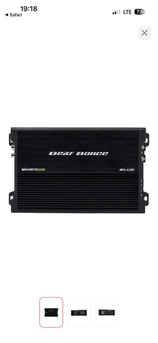 Усилитель мачета 4 канал 220В