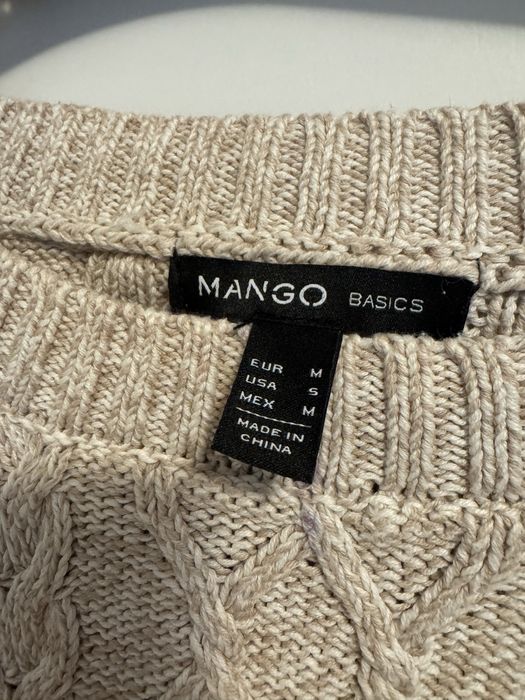 Pulover bej Mango