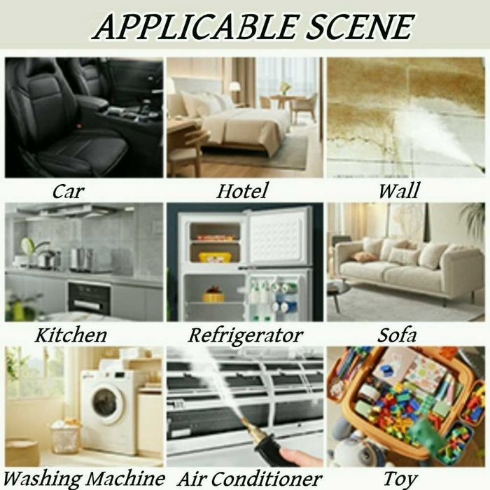 Нова Парочистачка TOBI, Преносима, 2500 W, 6 скорости, 7 накрайника