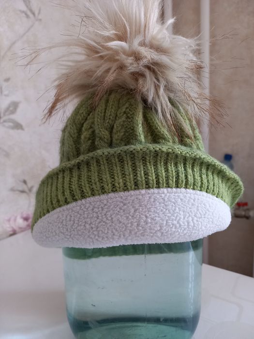Зимняя шапка для девочек