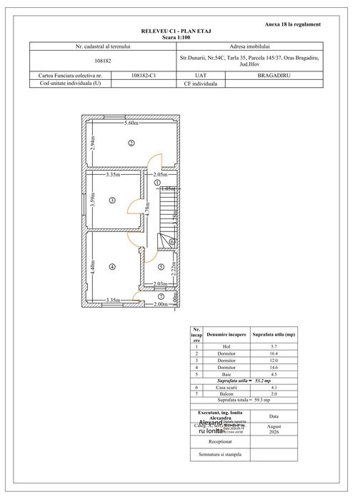 Vila tip duplex proprietar comision 0 zona Bragadiru str Dunării