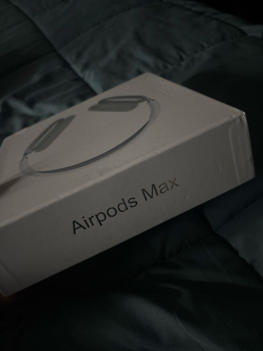 Airpods max сиви с подарък кожен протектор