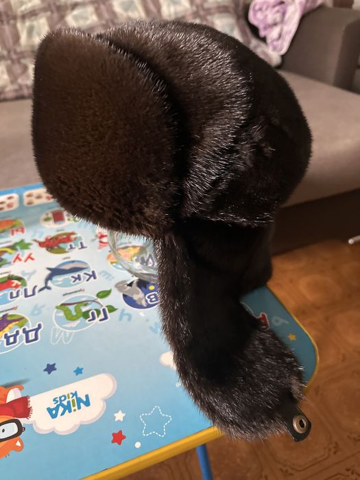 Норковая ушанка.