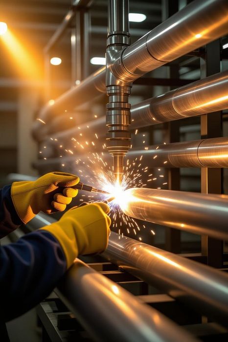 Изготовление и монтаж емкостного оборудования  из нержавеющей стали