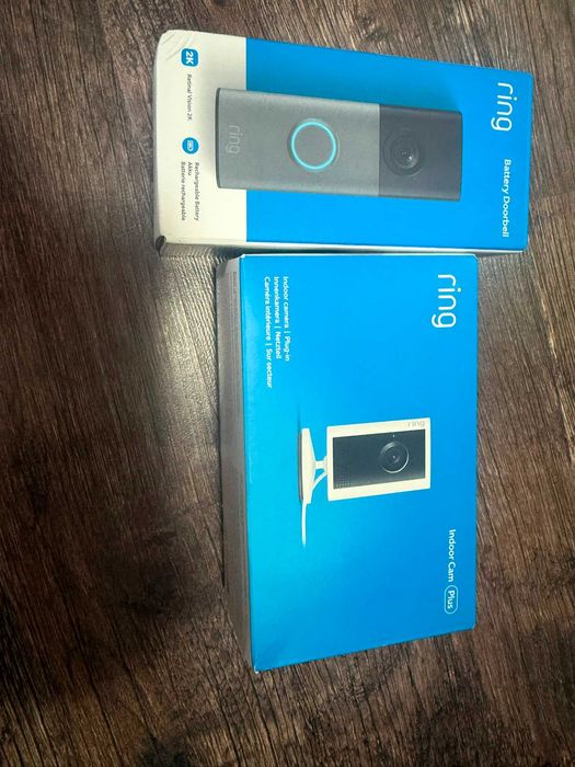 Ring camera plus Ring battery звънец