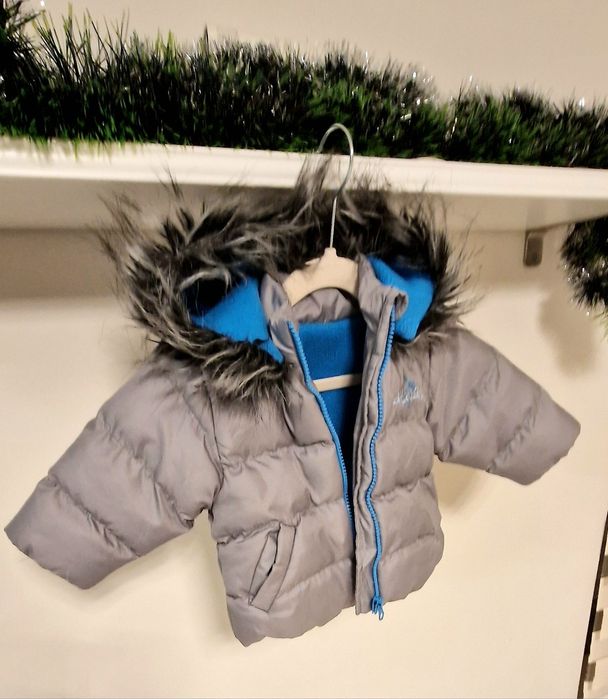 Детско зимно яке за момче, размер 74, произведено в България
