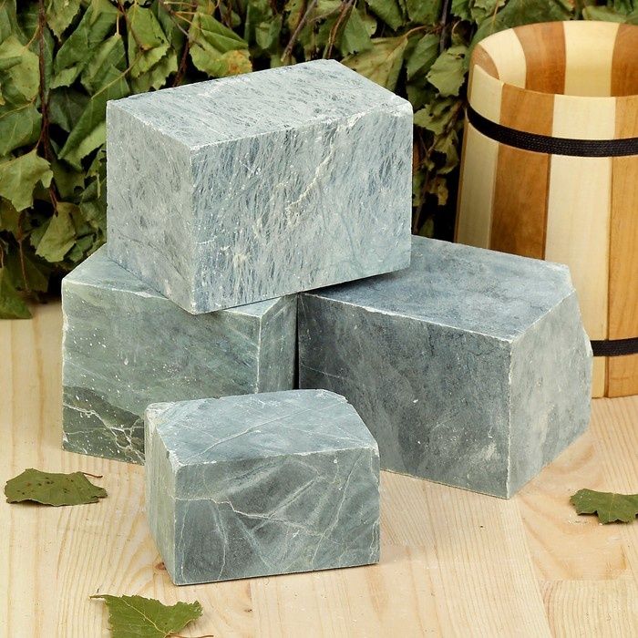 Камни для банных печей в ассортименте