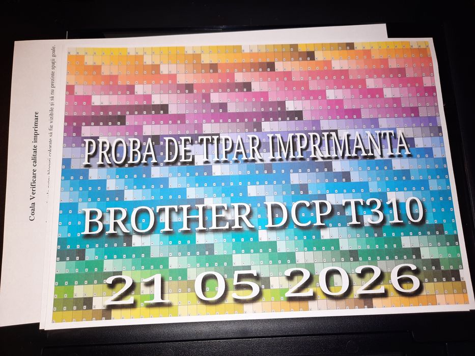 Imprimantă firmă japoneză Brother DCP-T310 cu sistem CISS