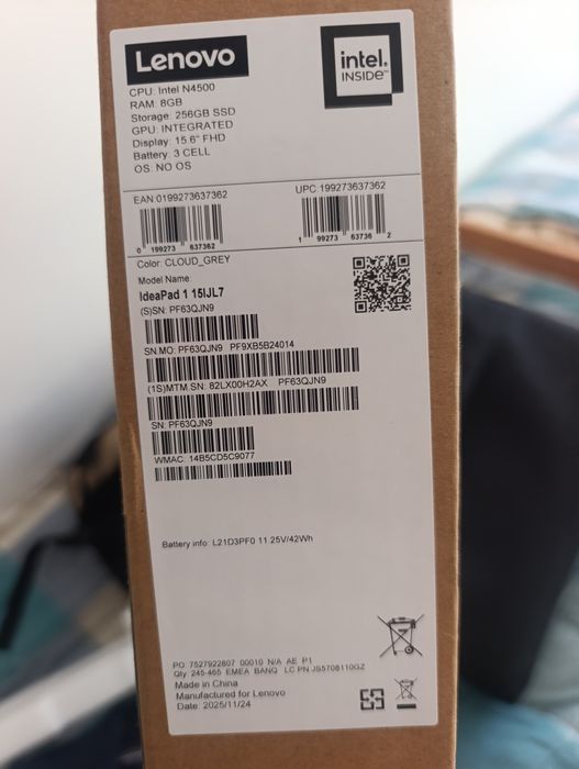 Lenovo IdeaPad 1 15IJL7