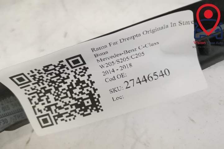 Rama Far Dreapta Originala In Stare Buna Mercedes-Benz  C-Class  W205/