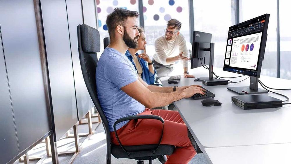 Мини Пк Mini Pc Lenovo ThinkCentre neo 50q Gen4 intel core i5 16/256Gb