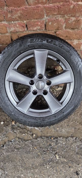 DEZENT джанти със гуми 205/55/16  6,5J. ET40  5×114,3. DOT 2617