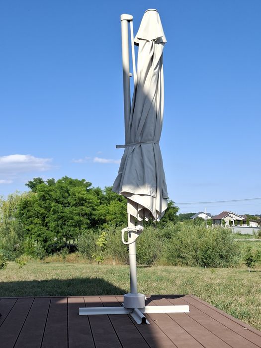 Umbrela de exterior 3.5m, bej