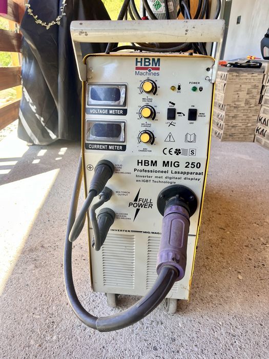Aparat de sudura HBM Mig 250 Professional