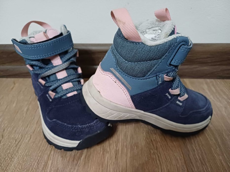 Ghete Piele Iarnă Impermeabile Călduroase Drumeţie zăpadă marimea 24