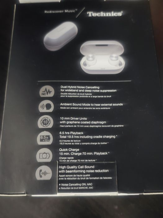 Căști technics EAH-AZ70W