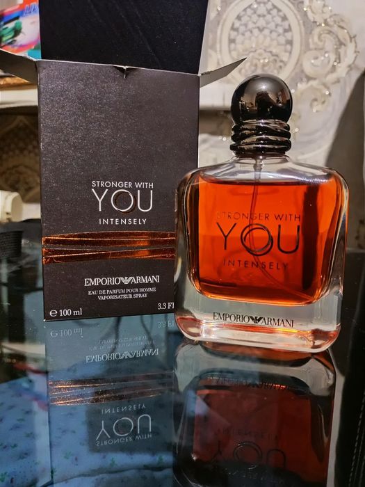 Armani stronger with you intensely