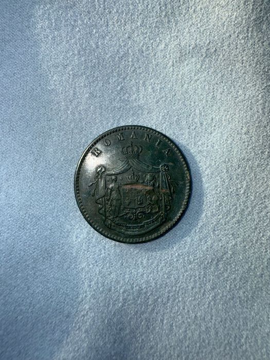 10 bani 1867 Heaton Moneda romaneasca veche 1867