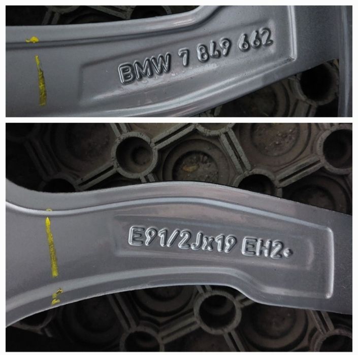 doua jante 19 originala bmw x3 f25 x4 f26 m style 622 fata spate