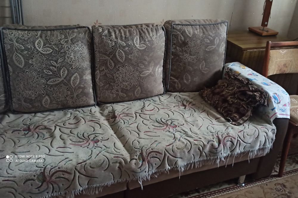 Диван раскладной с одним креслом