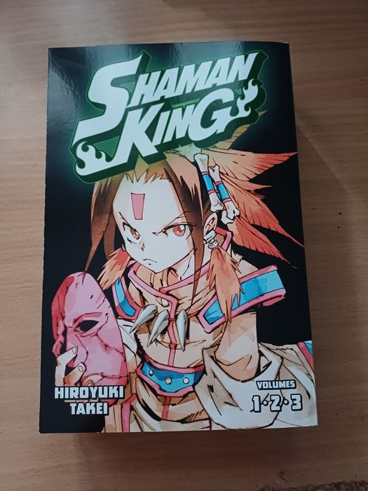 Shaman King primul volum manga 3-in-1