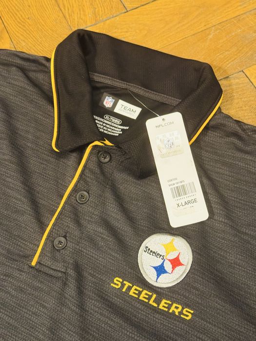 Tricou polo NFL Pittsburgh Steelers XL