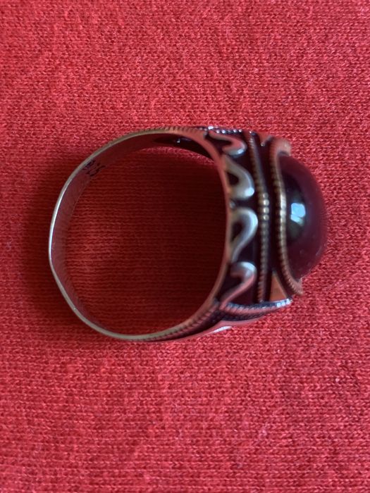 Мъжки сребърен пръстен