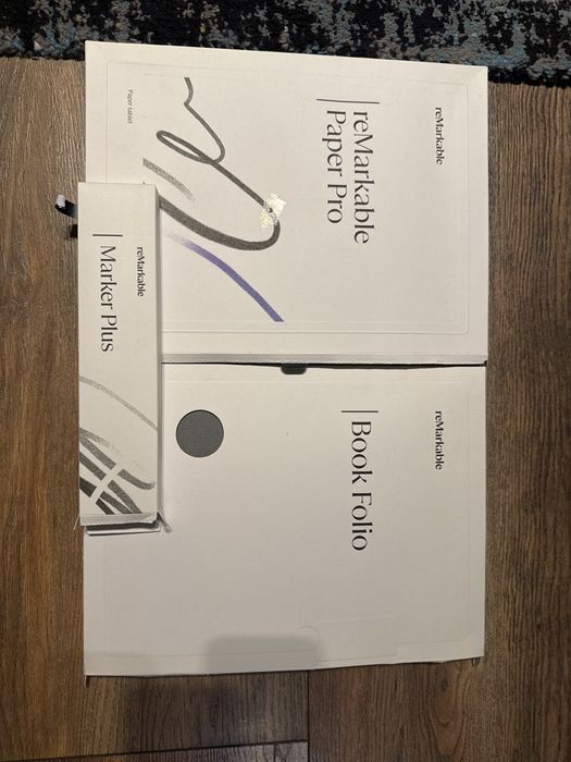 reMarkable Paper Pro + Marker Plus + Book Folio