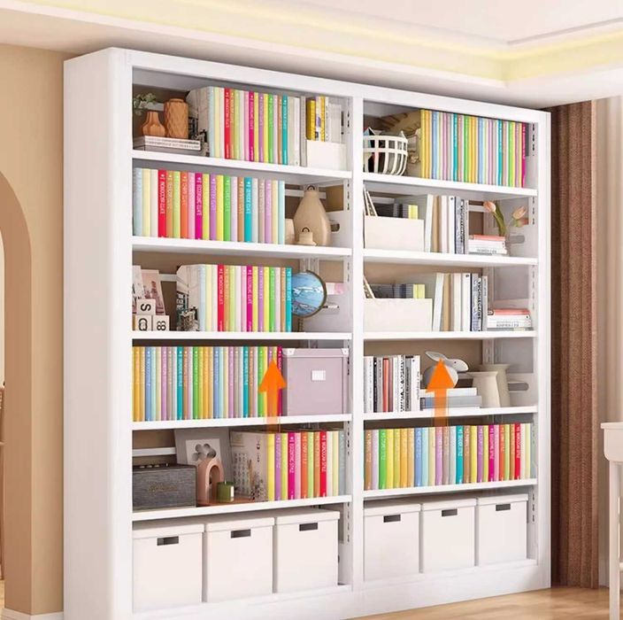 Прочный Книжный Стеллаж из Стали

Металлический Стеллаж для Книг