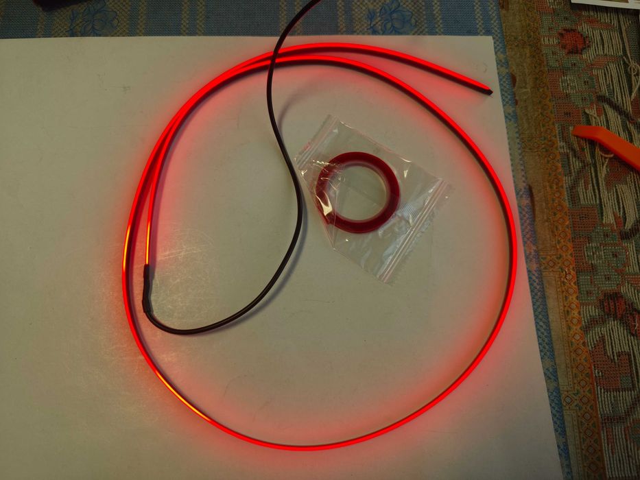 Kit banda led rgb interior 110 cm