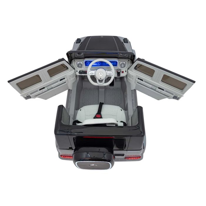 Masina electrica pentru copii Mercedes G, EQG, G63, Silver, 4x4, 120cm