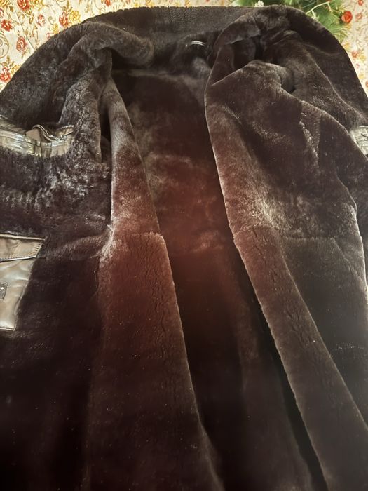 Продам кожаную дубленку Италия