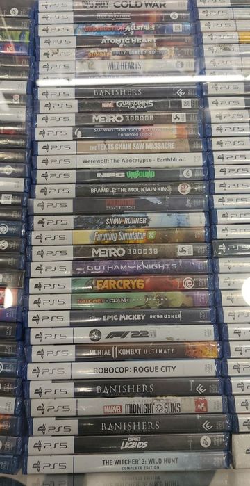 Продам игры на PS5 и PS4 по супер цене!