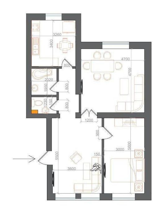 Срочно продаётся квартира паркентиски машхадий